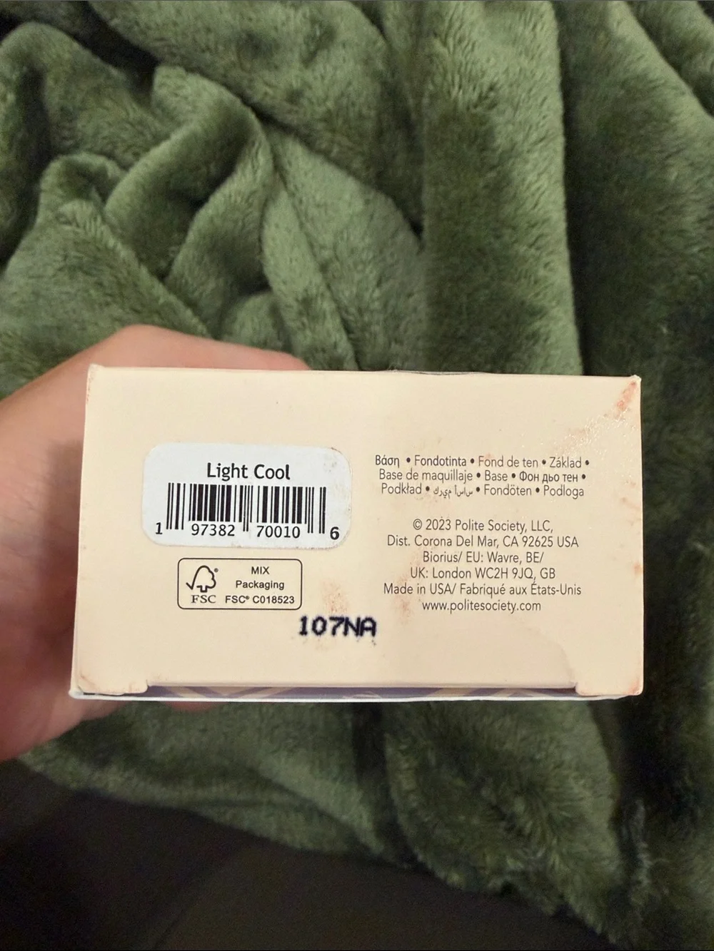 Polite Society More Than a Pretty Face Foundation — Light Cool